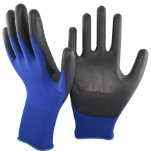 NMSAFETY 18 Gauge 50D thnner Liner PU beschichtet Touchscreen-Handschuh